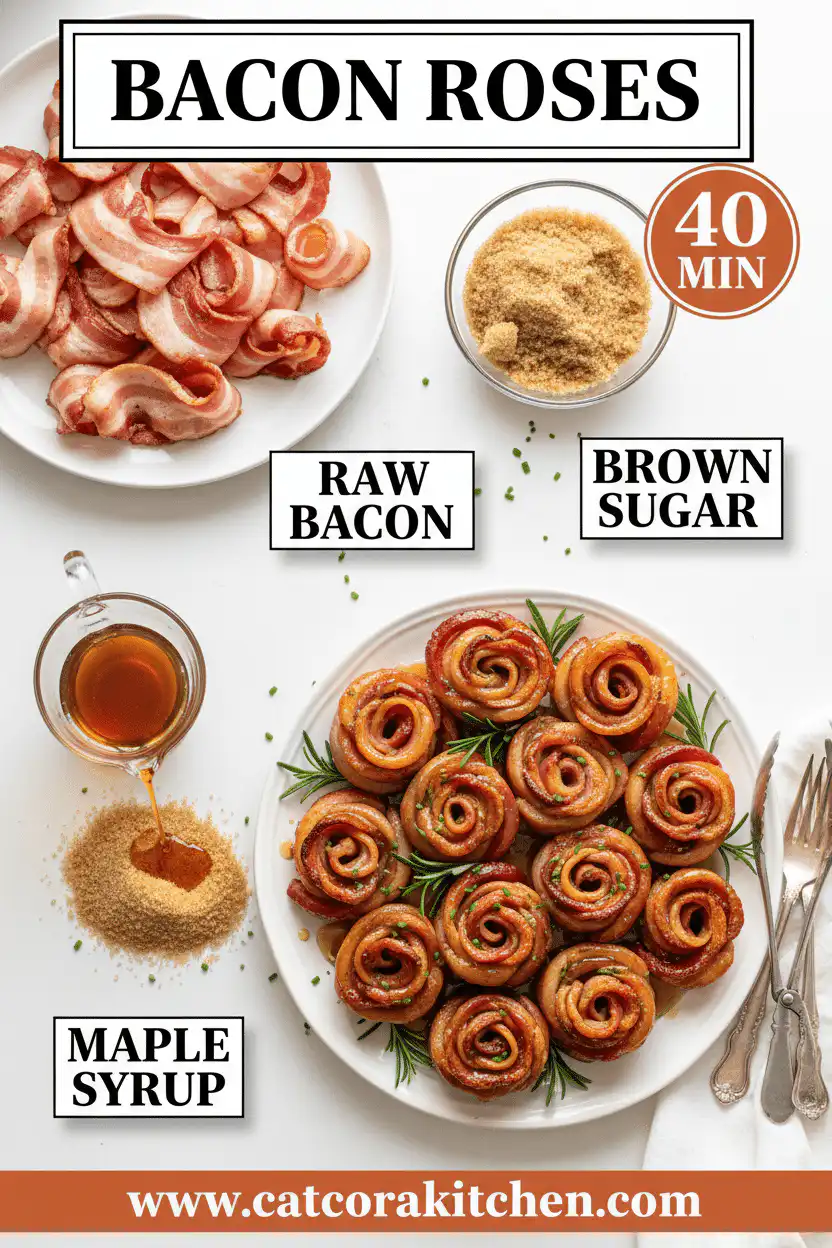 Bacon roses ingredients