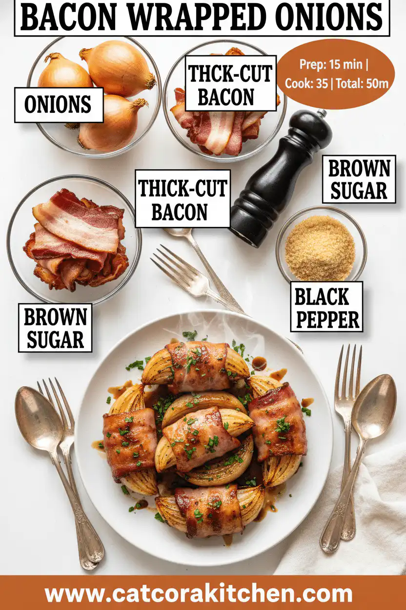 Bacon wrapped onions ingredients