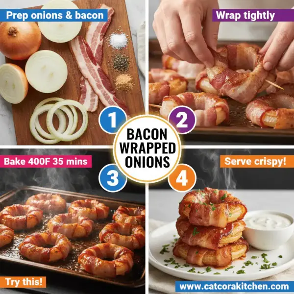 card recipe ingredients and instructions bacon wrapped onions