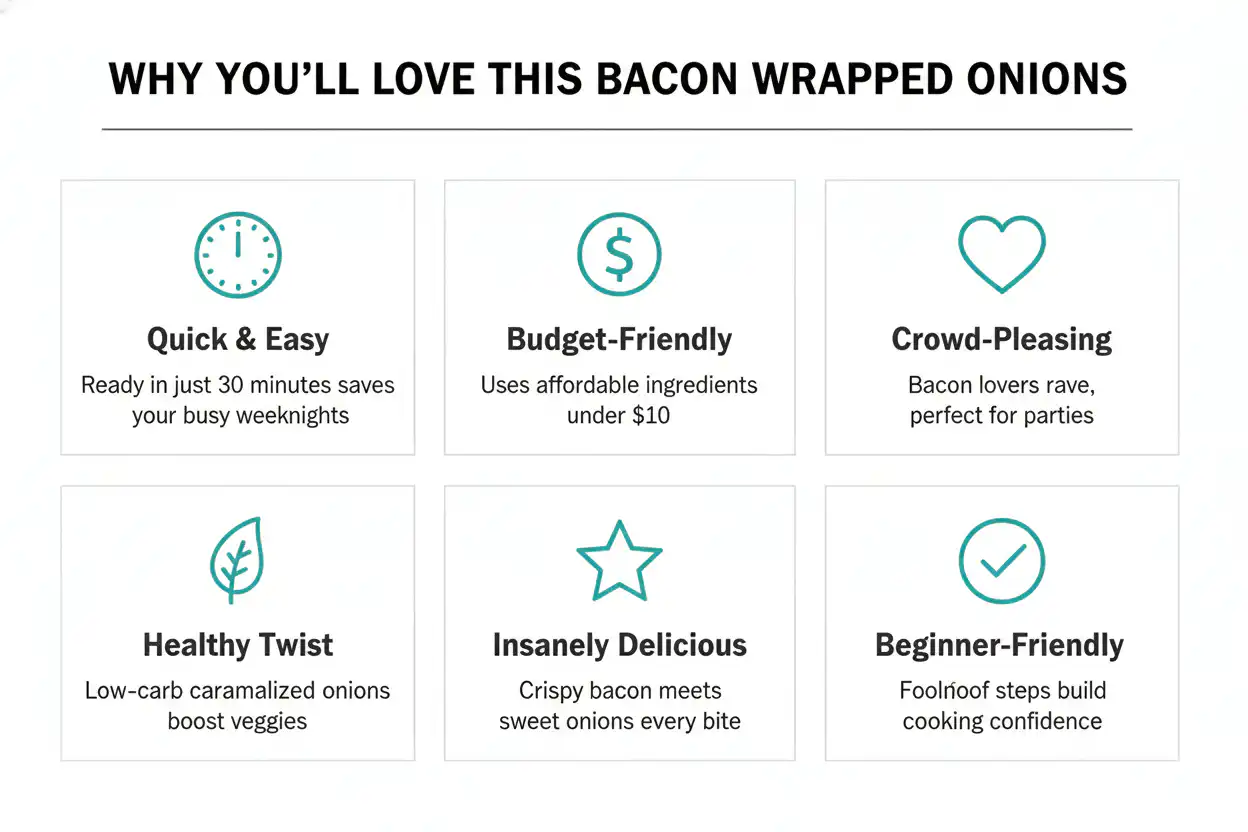 Why you'll love bacon wrapped onions