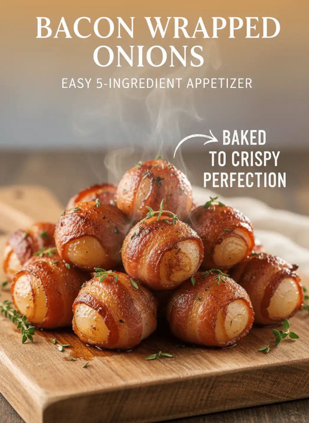 Bacon Wrapped Onions: Smoky Grilled Appetizer Recipe