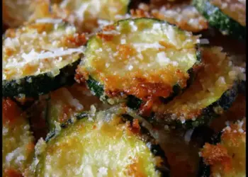 baked parmesan zucchini chips