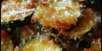 baked parmesan zucchini chips
