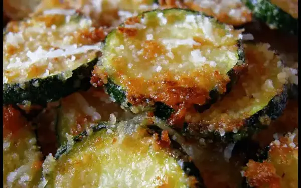 baked parmesan zucchini chips