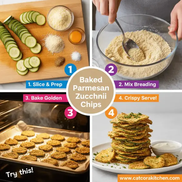 card recipe ingredients and instructions baked parmesan zucchini chips