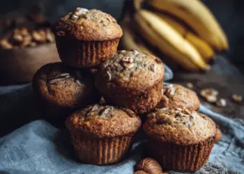 banana nut muffins