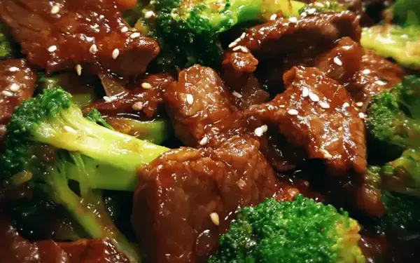 beef and broccoli stir fry