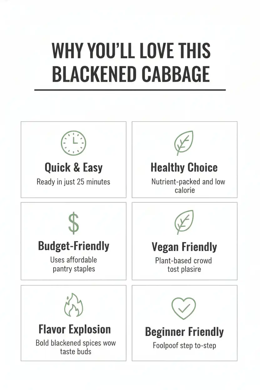 Why you'll love blackened cabbage steaks