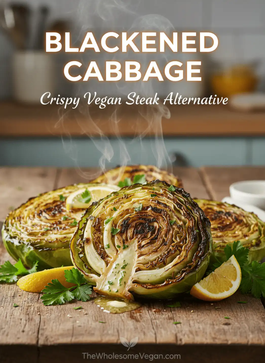 Blackened Cabbage Steaks: Spicy Cajun Grilled Recipe