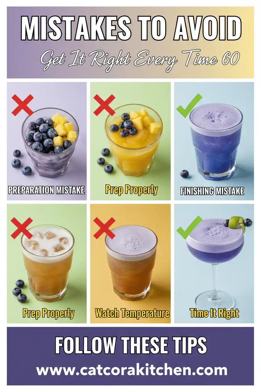 Blueberry pineapple tequila sour common mistakes