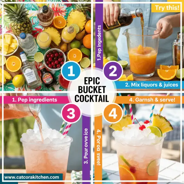 card recipe ingredients and instructions bucket cocktail recipe