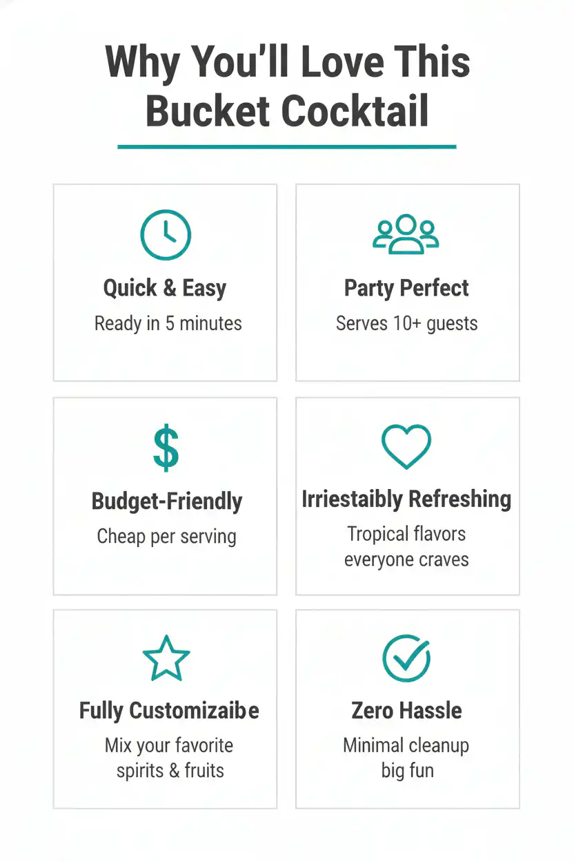 Why you'll love bucket cocktail recipe
