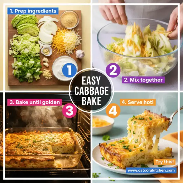 card recipe ingredients and instructions cabbage bake