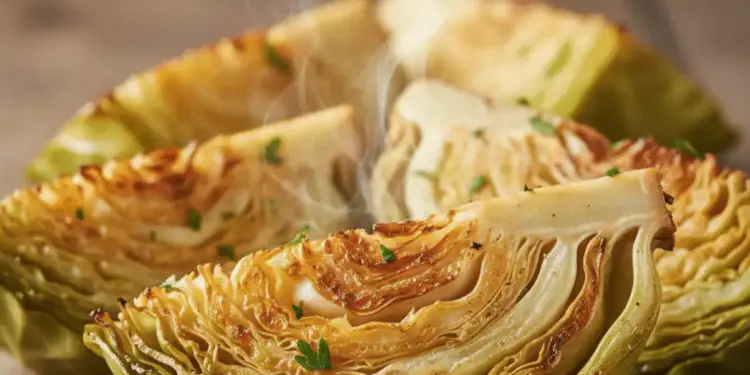 cabbage in the oven