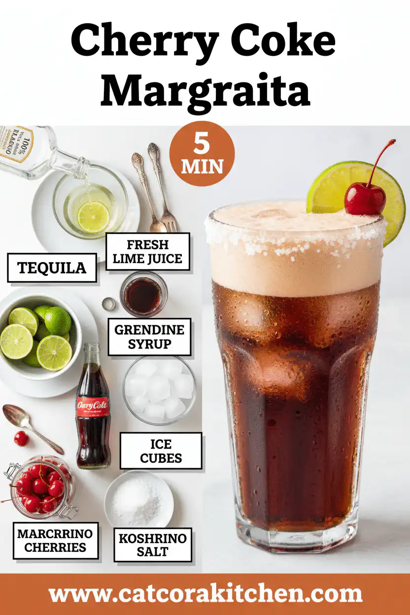 Cherry coke margarita ingredients
