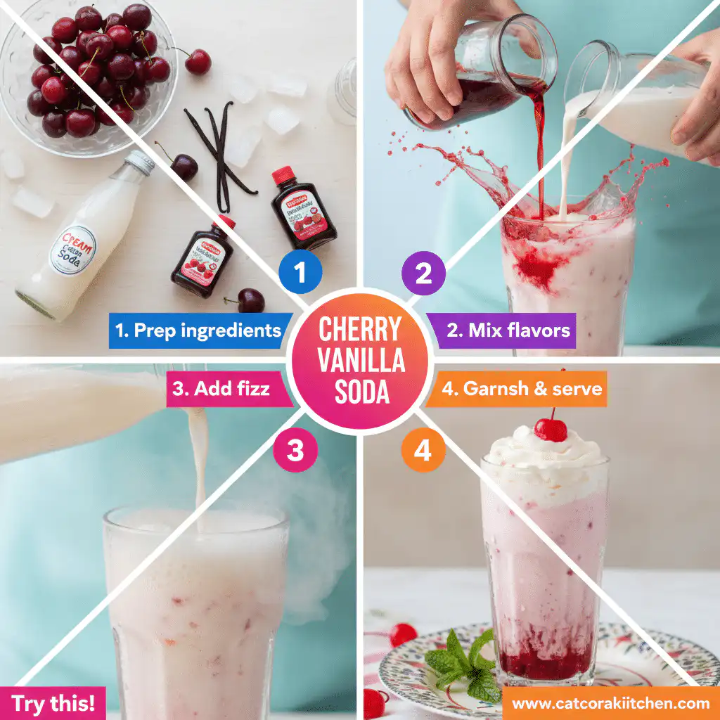 card recipe ingredients and instructions cherry vanilla cream soda