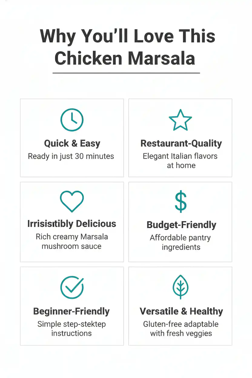 Why you'll love chicken Marsala