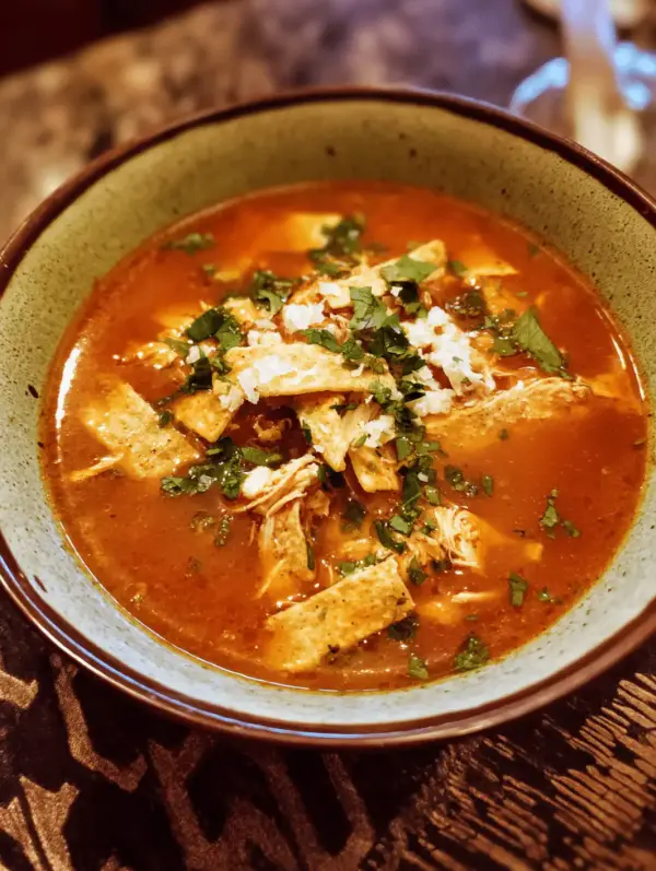 Chicken Tortilla Soup