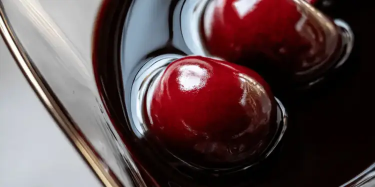 chocolate covered cherry martini