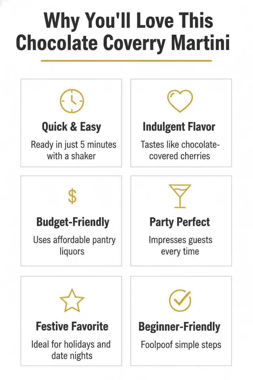 Why you'll love chocolate covered cherry martini