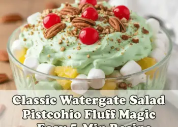 classic Watergate Salad green fluff
