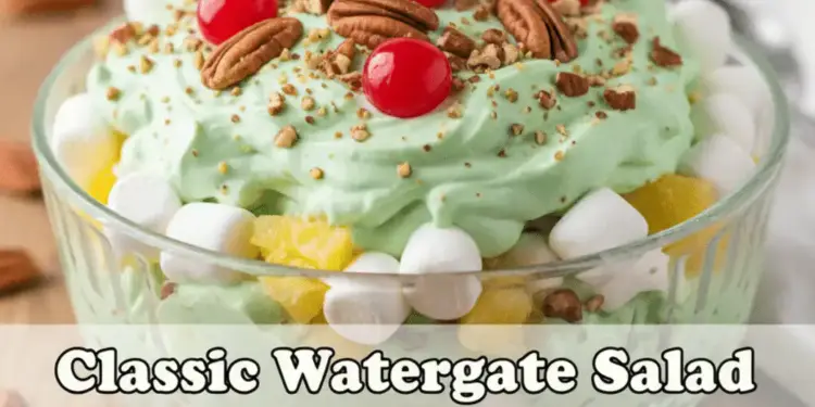 classic Watergate Salad green fluff