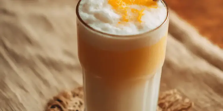 coconut orange drink