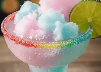 cotton candy margarita