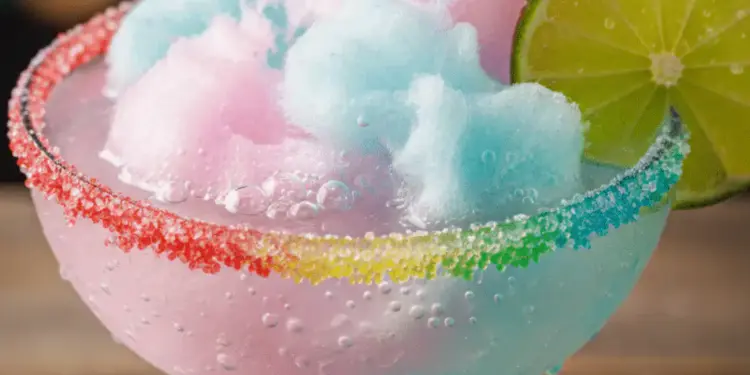 cotton candy margarita