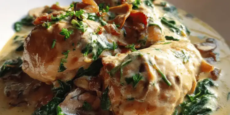 creamy Tuscan chicken