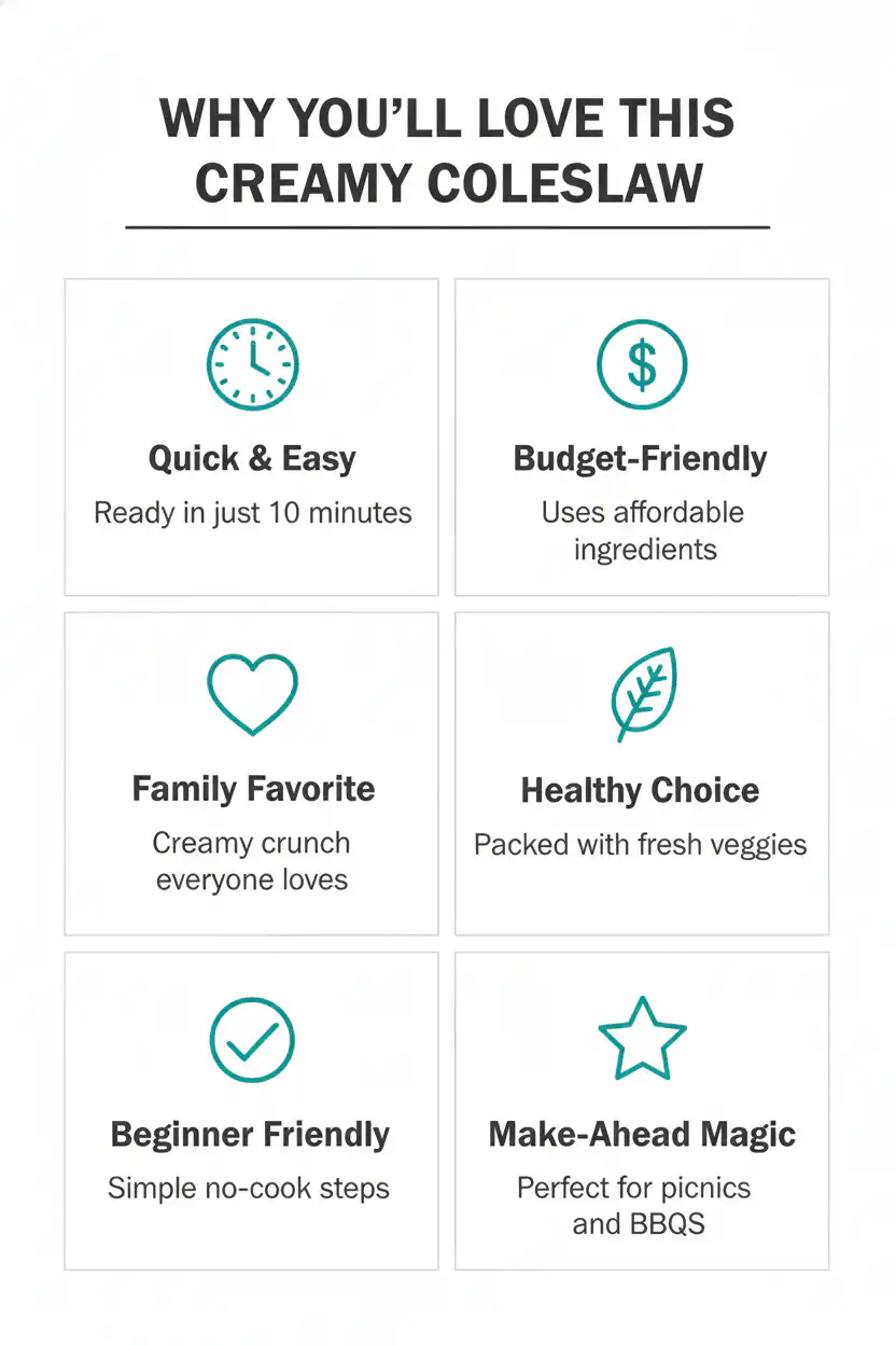 Why you'll love creamy coleslaw