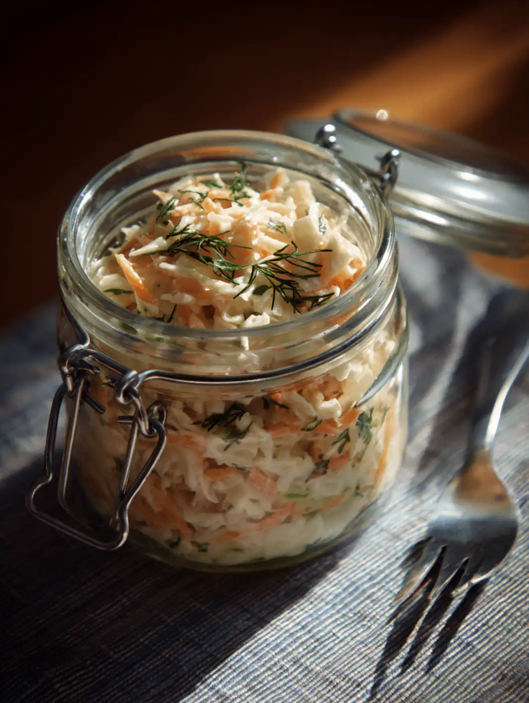 Creamy Coleslaw from Scratch
