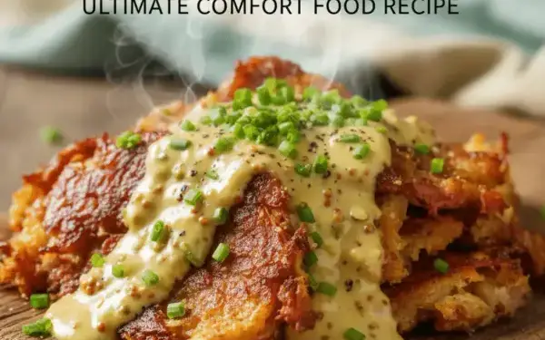 crispy corned beef Dijon peppercorn