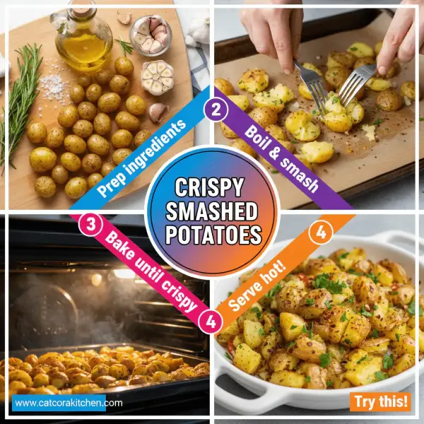 card recipe ingredients and instructions crispy smashed potatoes