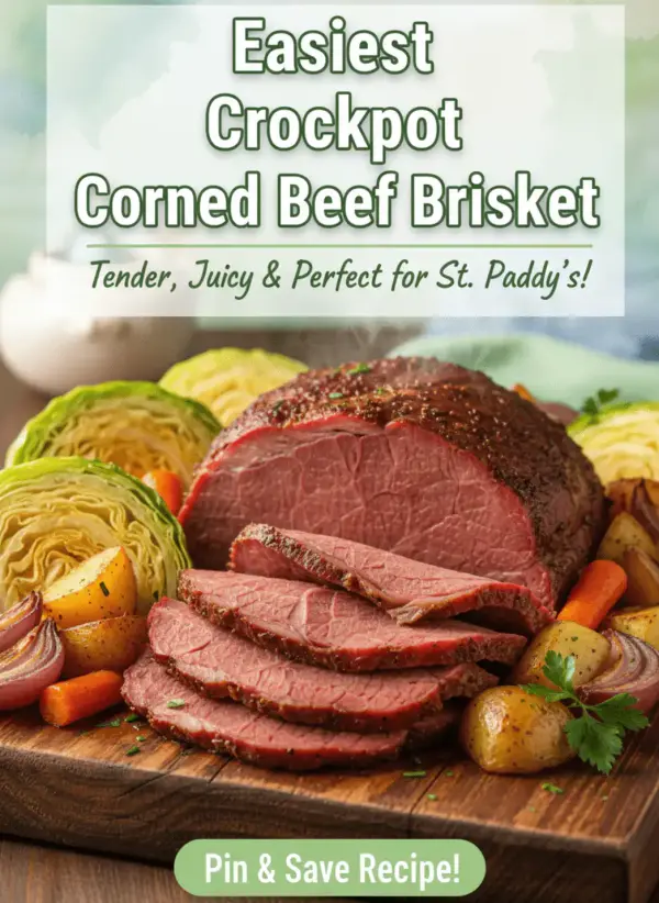 Crockpot Corned Beef Brisket with Cabbage