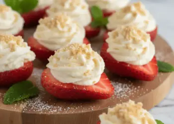 deviled strawberries