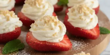 deviled strawberries