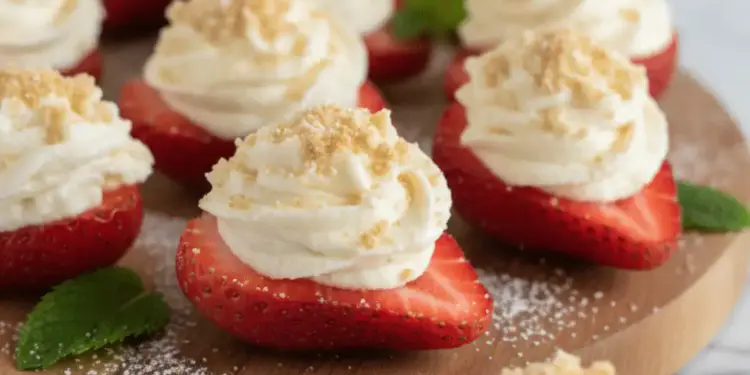 deviled strawberries