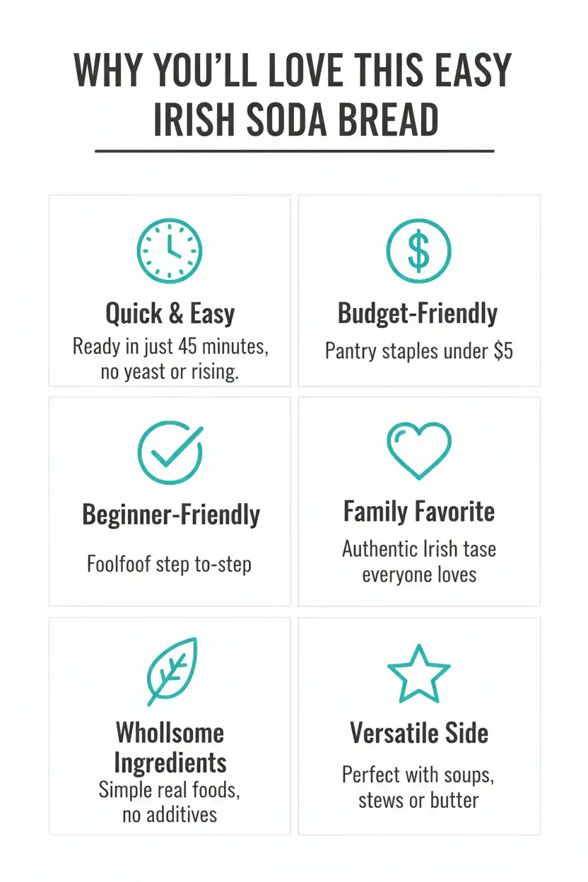 Why you'll love easy Irish soda bread