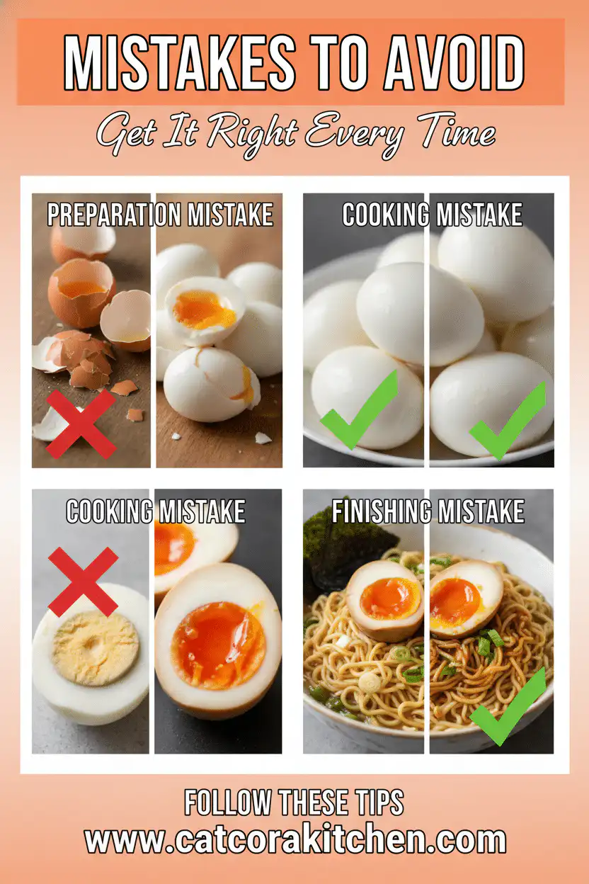 Egg boil with ramen common mistakes