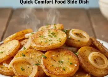 fried potatoes and onions
