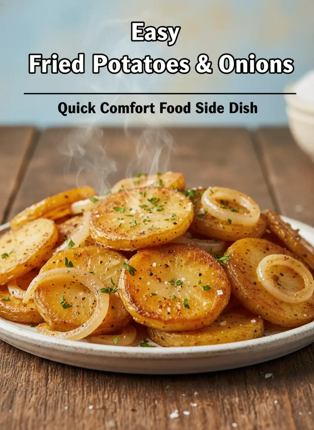 Fried Potatoes and Onions: Crispy Skillet Recipe