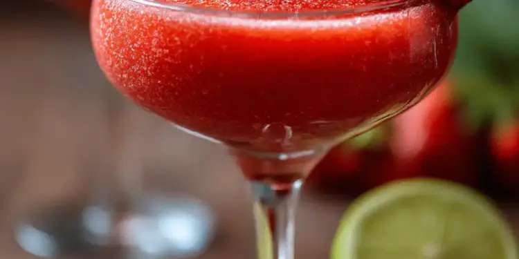 frozen strawberry daiquiri