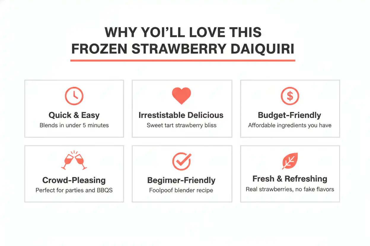 Why you'll love frozen strawberry daiquiri