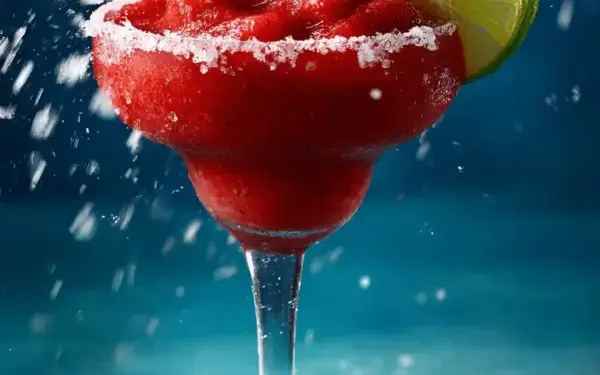 frozen strawberry margarita