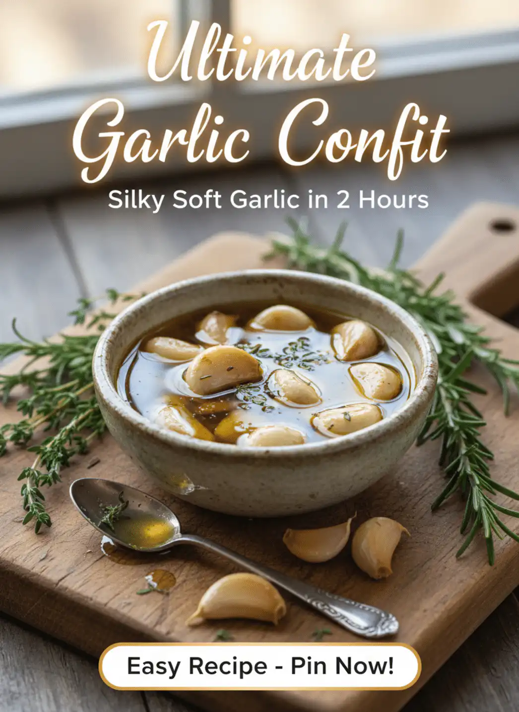 Garlic Confit Recipe (Buttery, Sweet & Easy to Make)