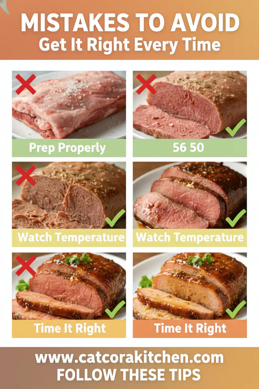 Glazed corned beef common mistakes