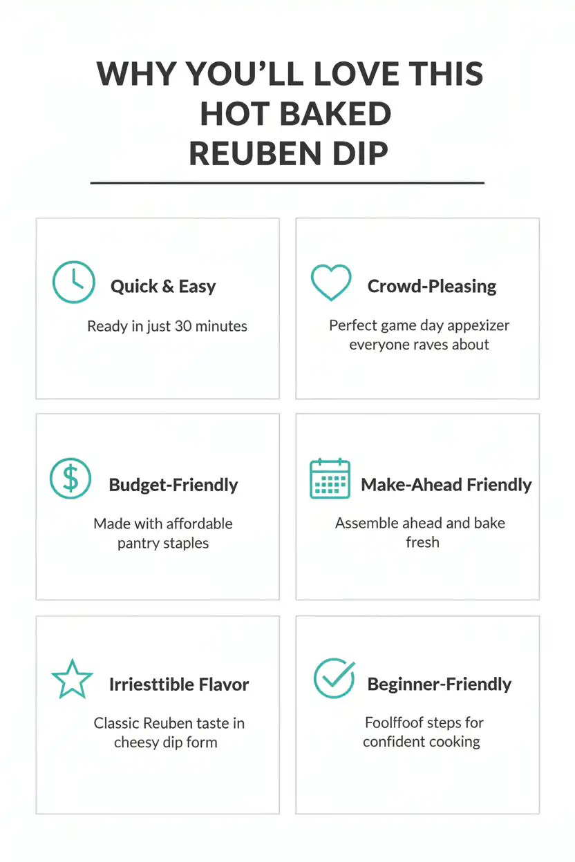 Why you'll love hot baked Reuben dip