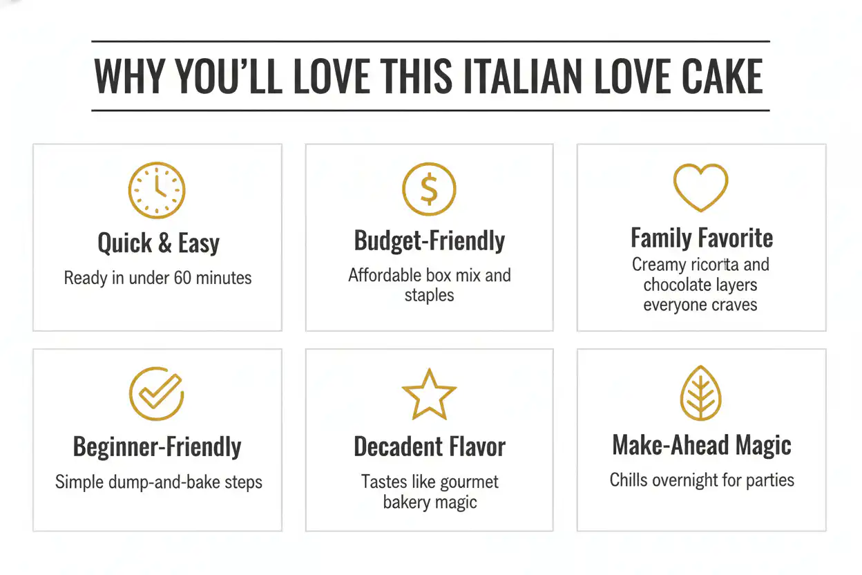 Why you'll love italian love cake
