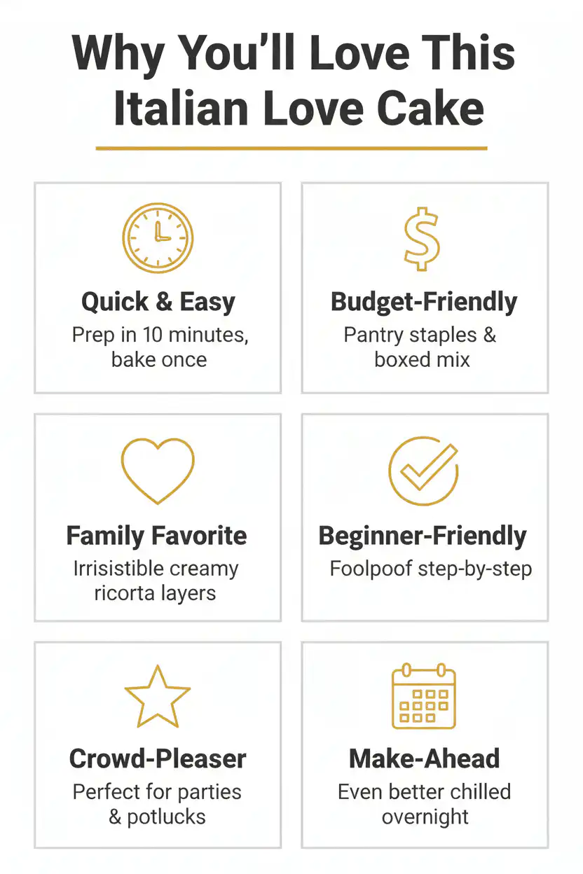 Why you'll love italian love cake